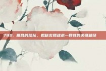 792. 磨合的球队，揭秘实现战术一致性的关键路径🔄