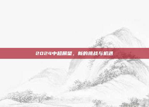 2024中超展望，新的挑战与机遇  第1张