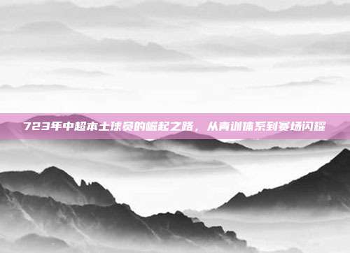 723年中超本土球员的崛起之路，从青训体系到赛场闪耀  第1张